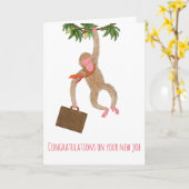 Funny Mapkey, nieuwe werkkaart Kaart (Gele Bloem)