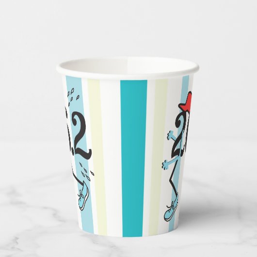 Funny Marathon 26.2 © Runner Paper Cups Papieren Bekers (Links)