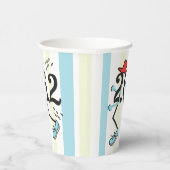 Funny Marathon 26.2 © Runner Paper Cups Papieren Bekers (Rechts)