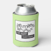 Funny Marathon 26 mijl 385 meter Blikjeskoeler (Blikje Voorkant)