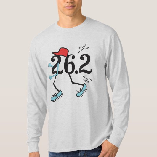 Funny Marathon Runner 26.2 - Gifts for Runners T-shirt (Voorkant)