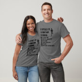 Funny Marathon Runner Marathoner Mannen Vrouwen T-shirt (Unisex)