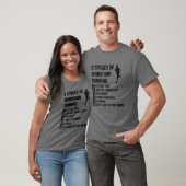 Funny Marathon Runner Marathoner Mannen Vrouwen T-shirt (Unisex)