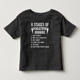 Funny Marathon Runner Quote Athlete Kinder Shirts