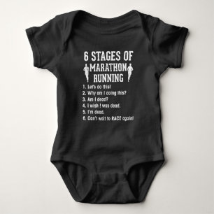 Funny Marathon Runner Quote Athlete Romper