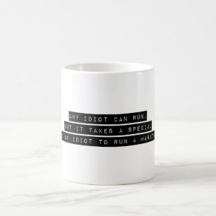 Funny Marathon Runner Quote Gift Koffiemok