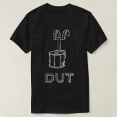 Funny Marching Band Drum Line DUT Snare Drummer Sh T-shirt (Design voorkant)