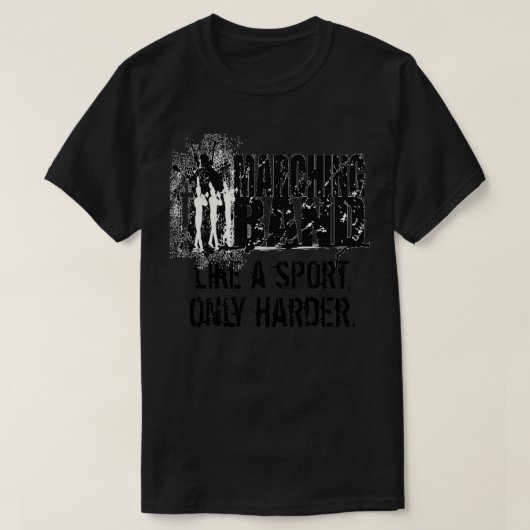 Funny Marching Band Shirt Marching Band Giften lik (Design voorkant)