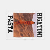 Funny Marcus The Worm Rigatoni Pasta Robert Meme T Fleece Deken (Voorkant (Horizontaal))