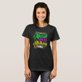 Funny Mardi Gras Birthday Party Y'all Mardi Gras P T-shirt (Voorkant volledig)
