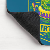 Funny Mardi Gras Birthday Y’all Cake Carnival Cele Muismat (Hoek)