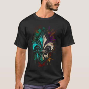 Funny Mardi Gras Carnival parade met krentenfeest T-shirt