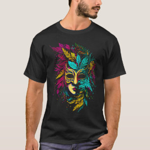 Funny Mardi Gras Carnival parade met krentenfeest T-shirt
