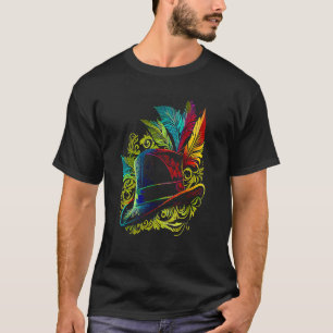 Funny Mardi Gras Carnival parade met krentenfeest T-shirt