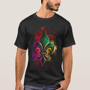 Funny Mardi Gras Carnival parade met krentenfeest T-shirt