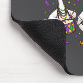 Funny Mardi Gras Carnival Silly Goose Mask Louisia Muismat (Hoek)