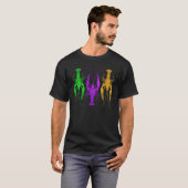 Funny Mardi Gras Crawfish New Orleans Carnival Men T-shirt (Voorkant volledig)