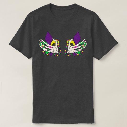 Funny Mardi Gras Kostuum Outfit 2023 TShirt (Design voorkant)