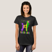 Funny Mardi Gras Poodle Dog Dad Mom Mardi Gras T-shirt (Voorkant volledig)