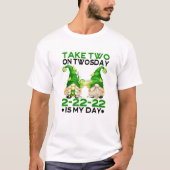 Funny Margarita Drink het genoom voor een feest op T-shirt (Voorkant)