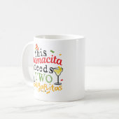 Funny Margarita Lover Moederdag Gift Coffee Mok (Voorkant links)