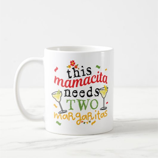 Funny Margarita Lover Moederdag Gift Coffee Mok (Links)