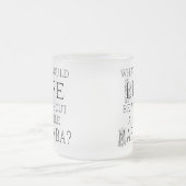 Funny Marimba Music Quote Matglas Koffiemok (Center)