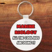 Funny Marine Biologist Shirten en Gifts Sleutelhanger (Voorkant)