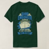 Funny Marine Engineering Ship Engineer Gift T-shirt (Design voorkant)