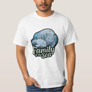 Funny Marine Life T - shirts: Vier de Koe van het T-shirt