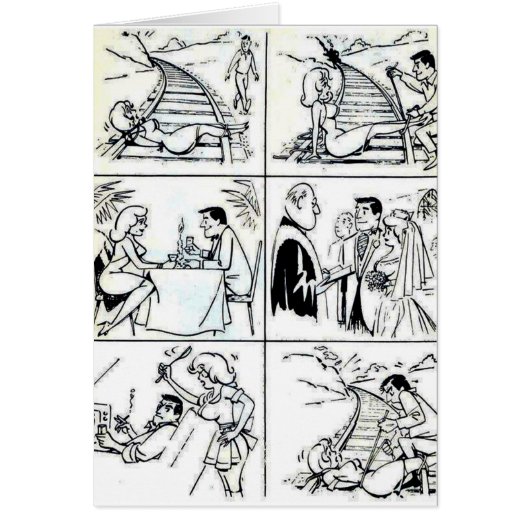 Funny Marriage/Dating Relatie Cycle (Voorkant)