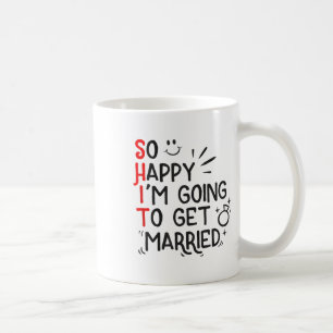 Funny Marriage Gift Hilarious Groom Bride Wedding Koffiemok