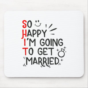 Funny Marriage Gift Hilarious Groom Bride Wedding Muismat