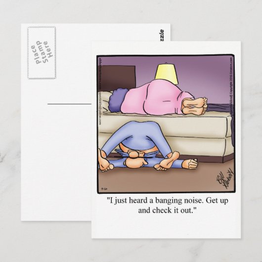 Funny Marriage Humor Briefkaart (Voorkant / Achterkant)