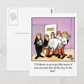 Funny Marriage Humor Briefkaart (Voorkant / Achterkant)