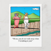 Funny Marriage Humor Briefkaart (Voorkant)