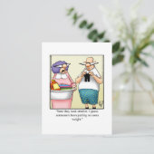 Funny Marriage Humor Briefkaart (Staand voorkant)