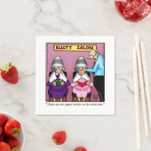 Funny Marriage Humor Jubileum Party Napkins Servet (Insitu)