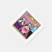 Funny Marriage Humor Jubileum Party Napkins Servet (Hoek)