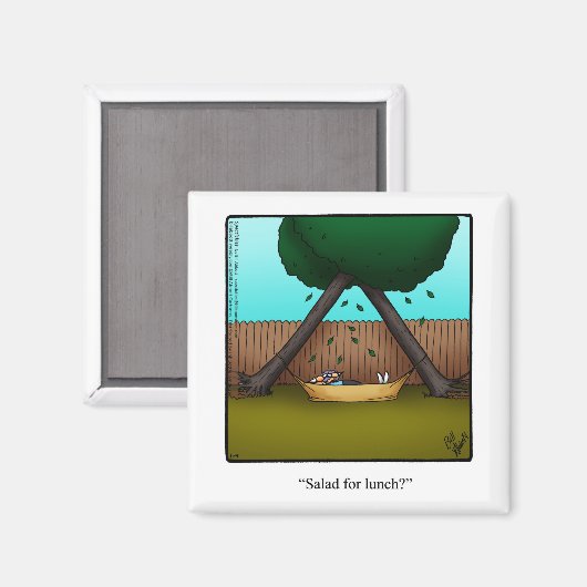 Funny Marriage Humor Magnet (Voorkant / Achterkant)