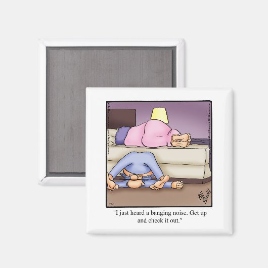 Funny Marriage Humor Magnet (Voorkant / Achterkant)