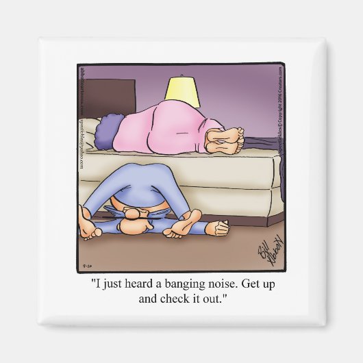 Funny Marriage Humor Magnet (Voorkant)