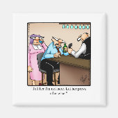 Funny Marriage Humor Magnet voor hem (Voorkant)