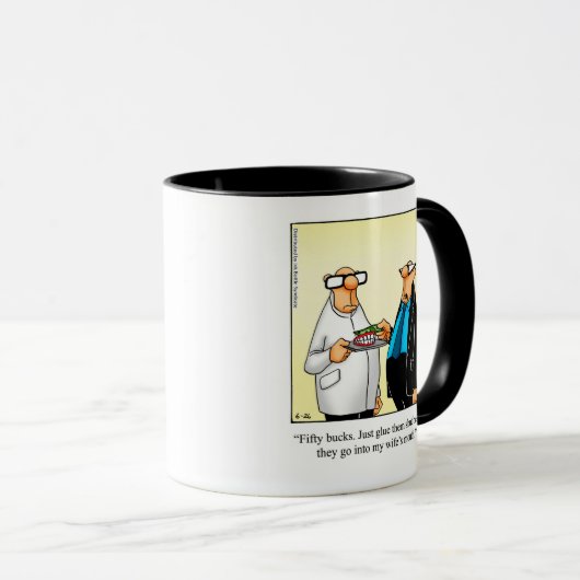 Funny Marriage Humor Mok Gift (Voorkant rechts)