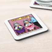 Funny Marriage Humor Plastic Onderzetter (Linkerzijde)