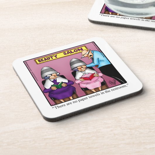 Funny Marriage Humor Plastic Onderzetter (Linkerzijde)