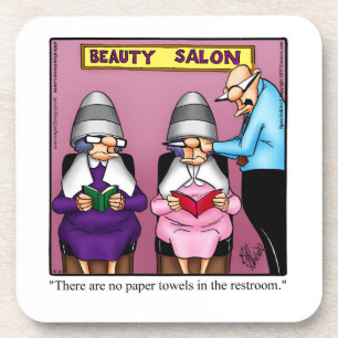 Funny Marriage Humor Plastic Onderzetter