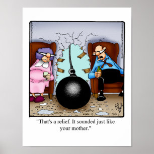 Funny Marriage Humor Poster Gift