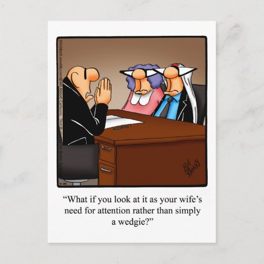 Funny Marriage/Jubileum humor Briefkaart (Voorkant)