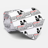 Funny Marriage Stropdas (Opgerold)